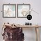 Stupell Industries Scallop Starfish Sealife 2 pc Framed Floater Canvas Wall Art Set Design by Patricia Pinto